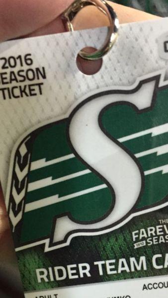 Roughrider tickets to August 13th at Mosaic Stadium