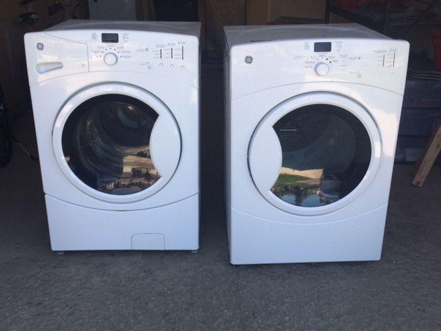 Barely Used General Electric HE Washer and Dryer in Stonebridge