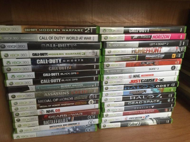 Wanted: Xbox 360 games