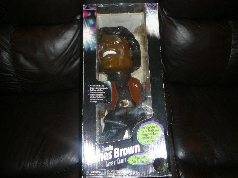 LARGE JAMES BROWN ANIMATED FIGURE NOT WORKING PROPERLY DOLL
