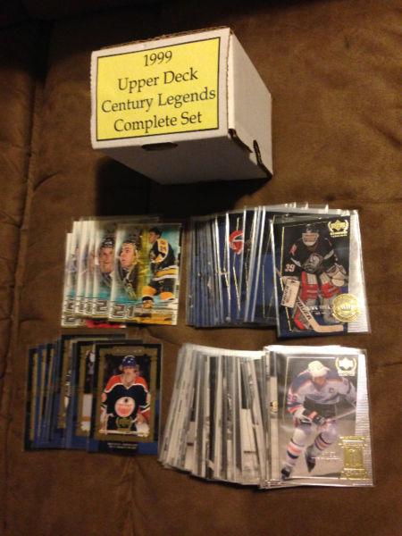 UPPER DECK Legends 89 Hockey Card Set