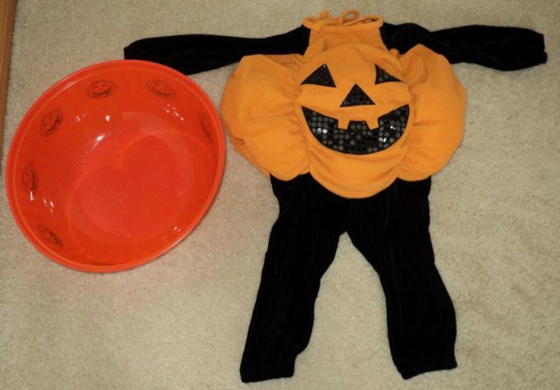 Toddler Jack o Lantern Pumpkin Costume