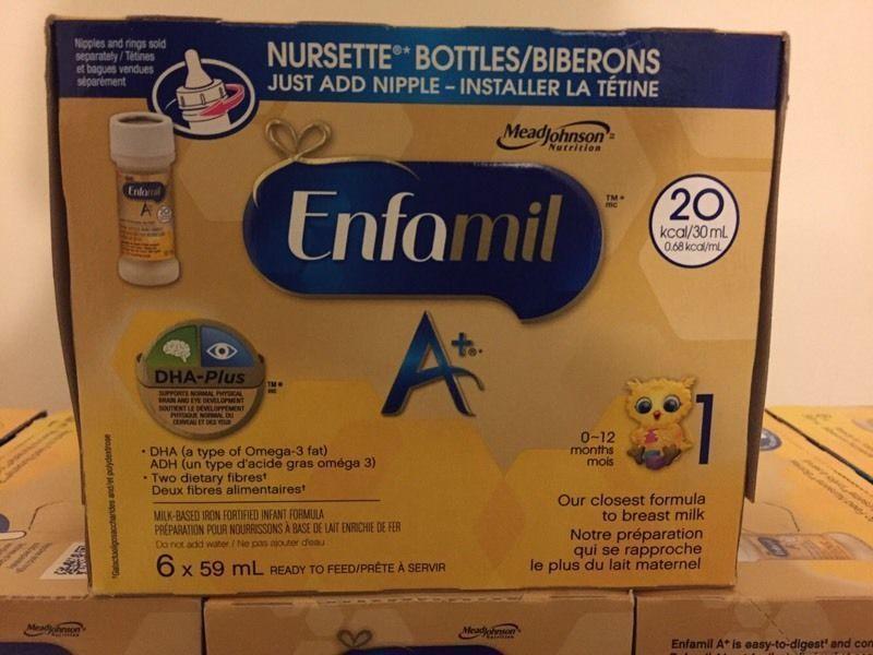 Enfamil ready to feed 0-12 months