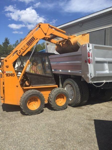 Excavating, snow removal, trucking landscaping business for sale