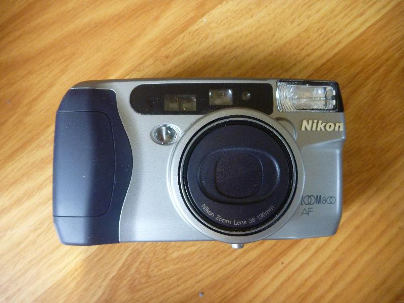 Nikon Zoom 800AF Film Camera and Carrying Case