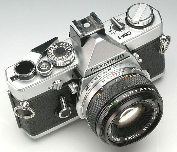 OLYMPUS OM-1 CAMERA WITH LENSES