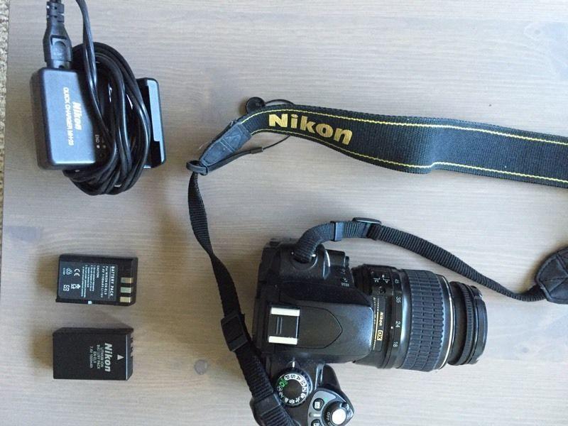 Nikon d40x with 18-55mm lens