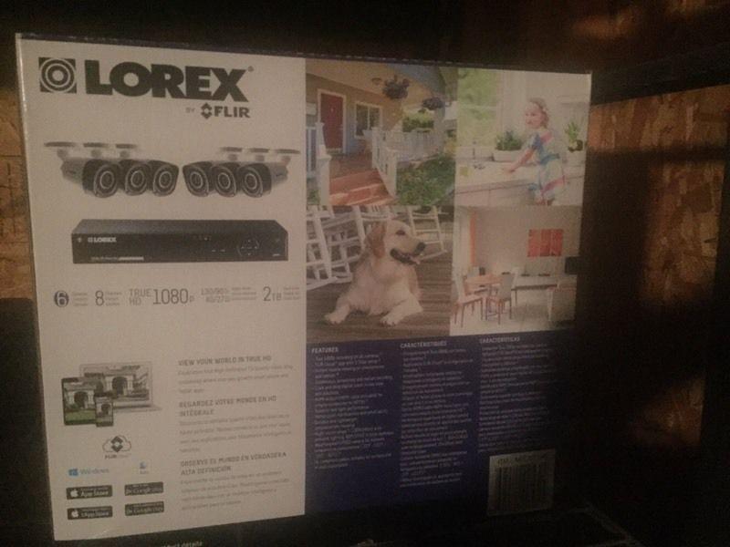 Brand new Lorex security camera set