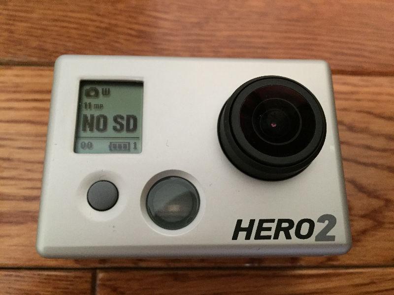 GoPro Hero 2 with Accessories