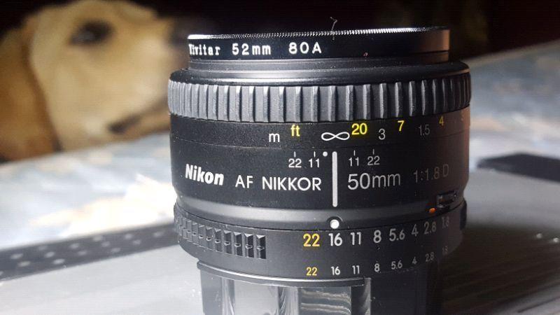 Nikon 50 mm 1.8D