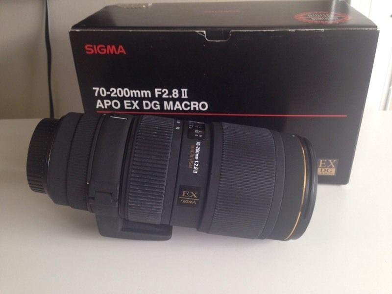 Sigma 70-200mm for Canon