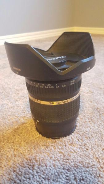 Tamron SP AF 10-24mm f /3.5-4.5 DI II Zoom Lens For Sony A mount