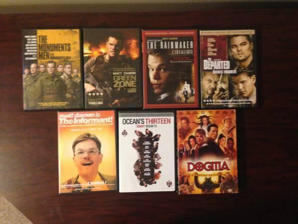 Matt Damon Movie Collection ( 7 DvDs )