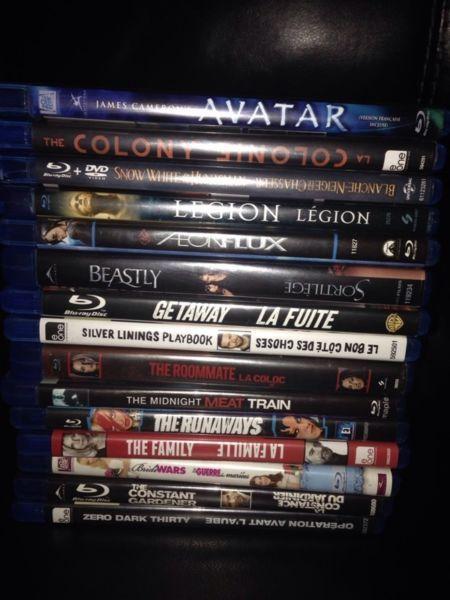 Blu-Ray movies $6