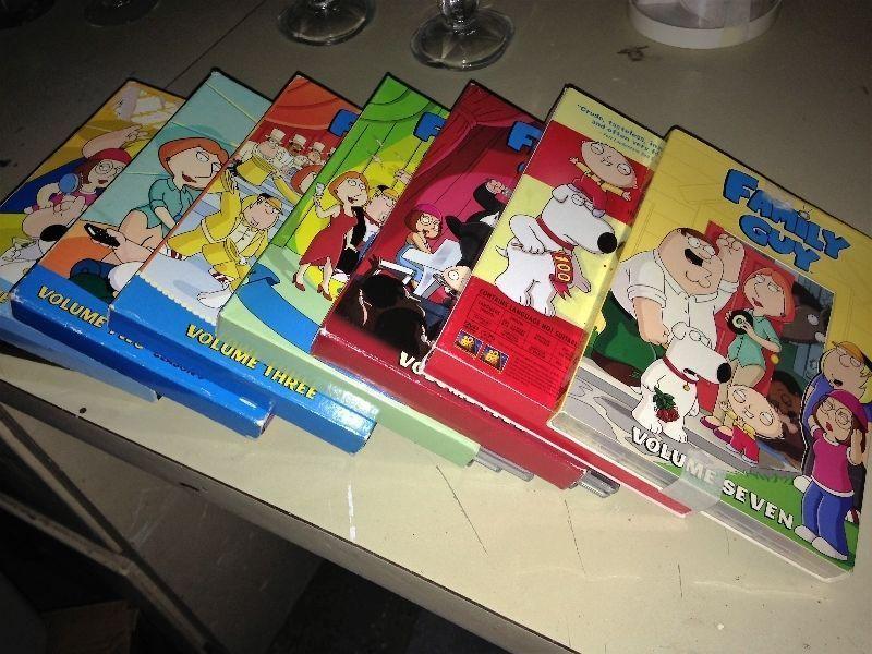 Family Guy - ( DVD's - Vol. 1-7, and Special Collection DVD)
