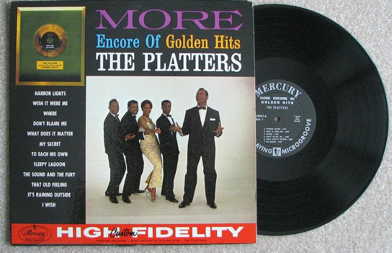 Platters 1960 LP More Encore of Golden Hits (Mercury MG 20591)