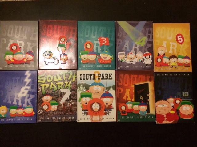 South Park Seasons 1-10