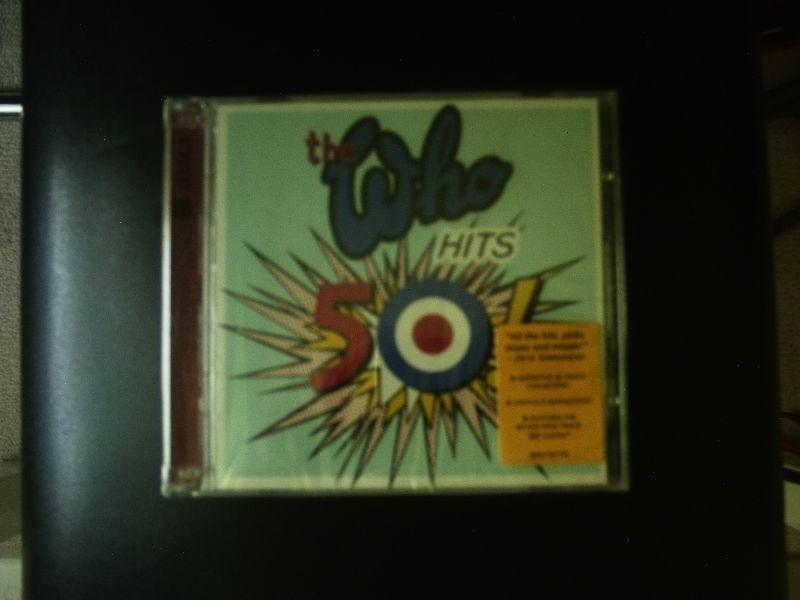 THE WHO - HITS 50! - 2CD DELUXE EDITION, sealed/new