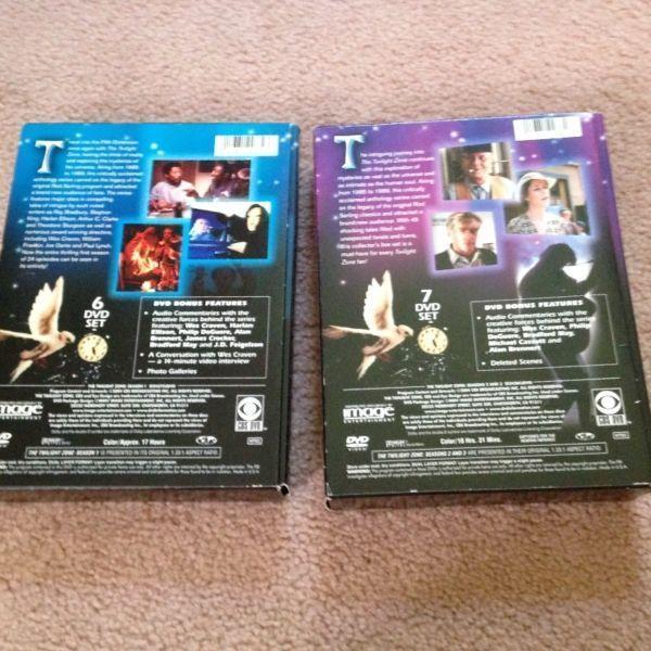 Twilight Zone DVDs - Seasons 1 ,2, & 3