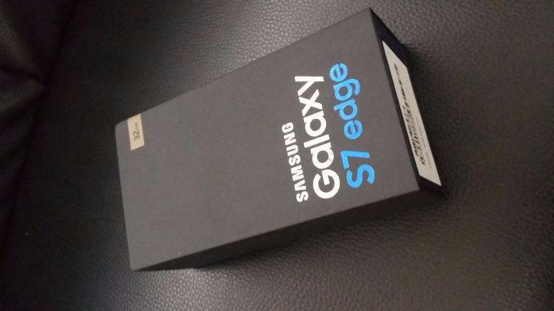 Brand New unlocked Samsung Galaxy S7 Edge w/ Receipt