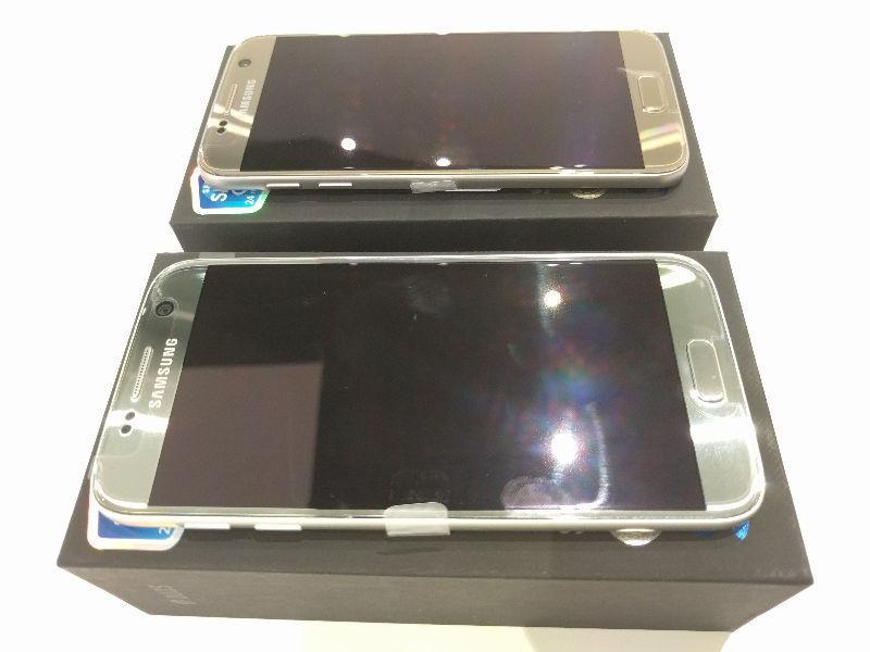 brand new unlocked samsung galaxy S7 LTE Dual SIM Gold / Silver