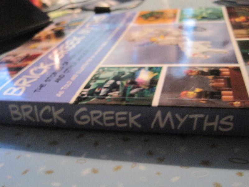 Brick Greek Myths in LEGO Form Graphic Book