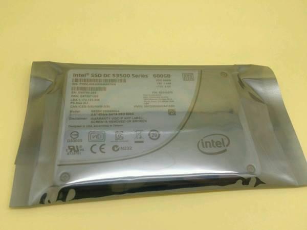 600GB solid state drive Intel DC S3500