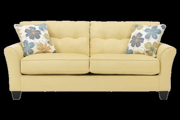 Ashley Furniture - Goldenrod 2 Piece Sofa and Loveseat Set