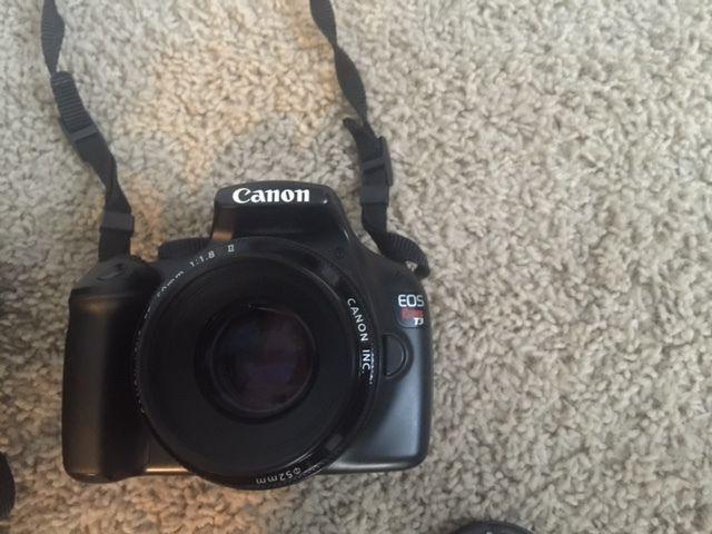 Canon EOS Rebel T3 1100 camera almost - BRAND NEW