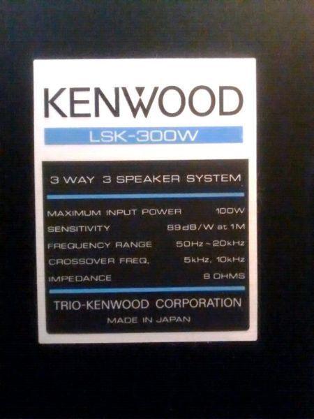 Kenwood Speaker set... LSK-300W