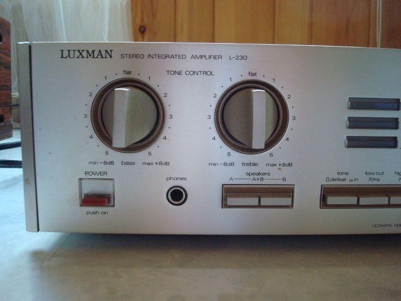 Luxman l-230 Integrated amp