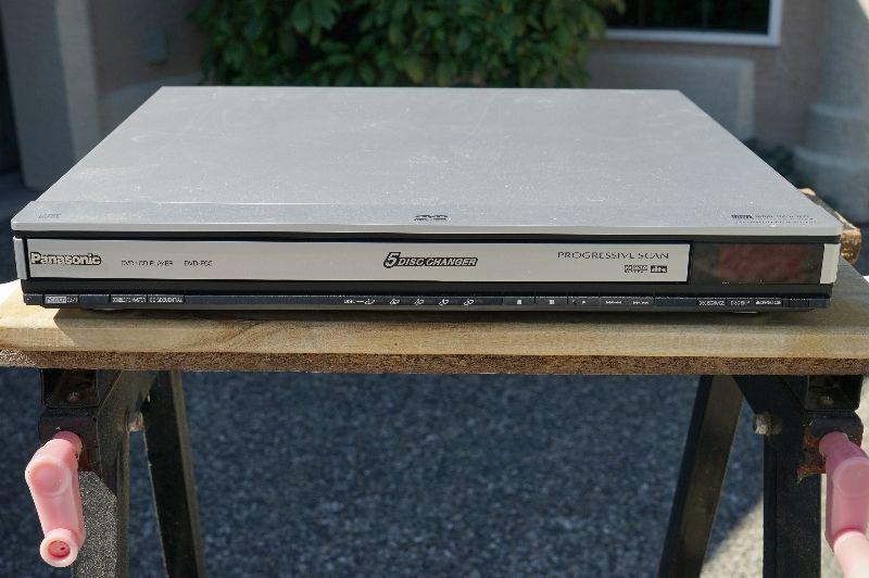 Panasonic F85 5-Disc DVD/CD Player