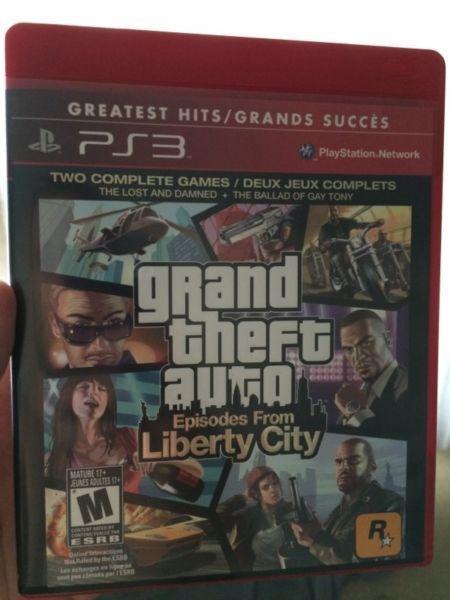 Wanted: Grand theft auto PS3 game