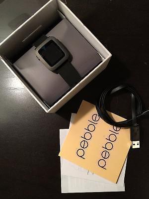 Pebble Time Smartwatch - Lightly used, as new