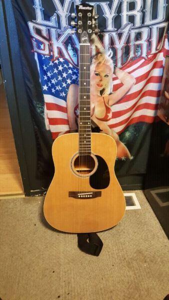 Selling acoustic guitar. JUST LIKE NEW!!!