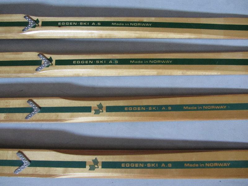 2 Pairs of Vintage Skis