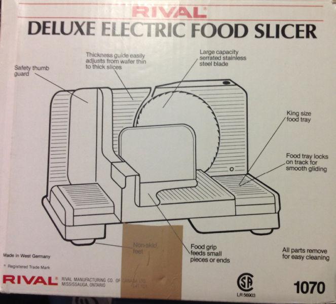 Electric Food Slicer