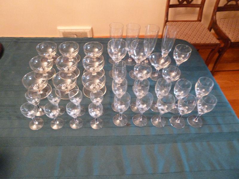 Exquisite stemware