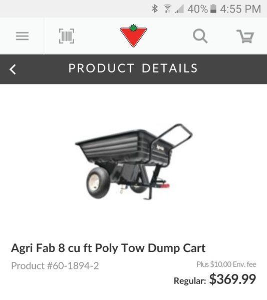 Agri Fab yard cart