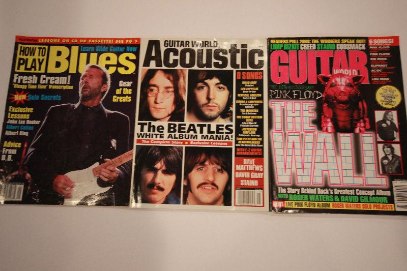 Guitar World/ Guitar Player Magazines