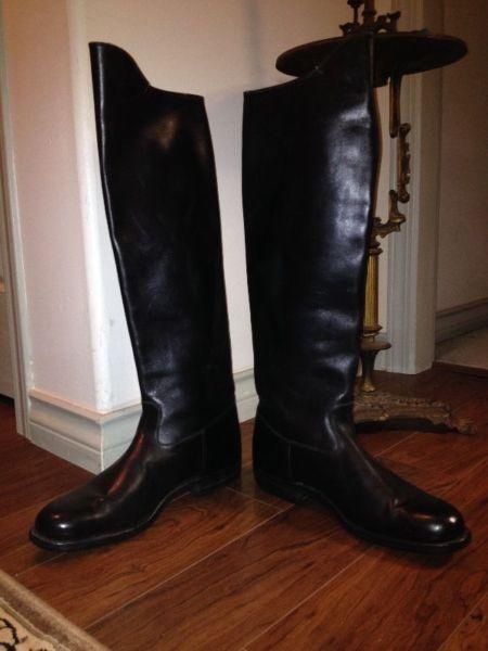 MENS horseback /equestrian boots - (metrotown)