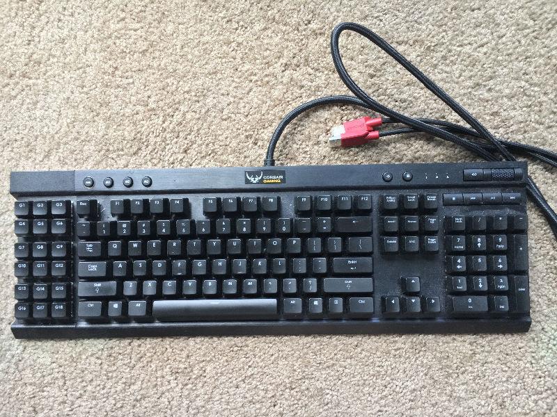 Corsair K95RGB mechanical gaming keyboard