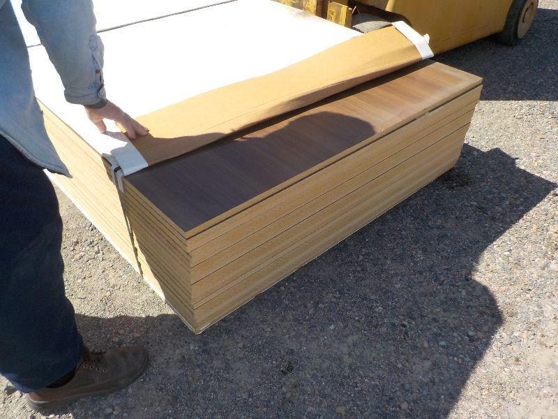 4x8 SHEETS MELAMINE PARTICLE BOARD