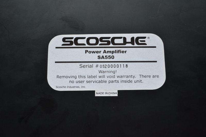 Scosche 550 amp