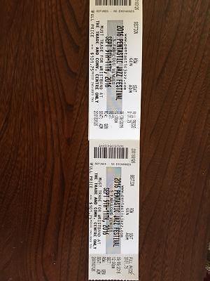 Two Tickets to Penticton Jazz Festival