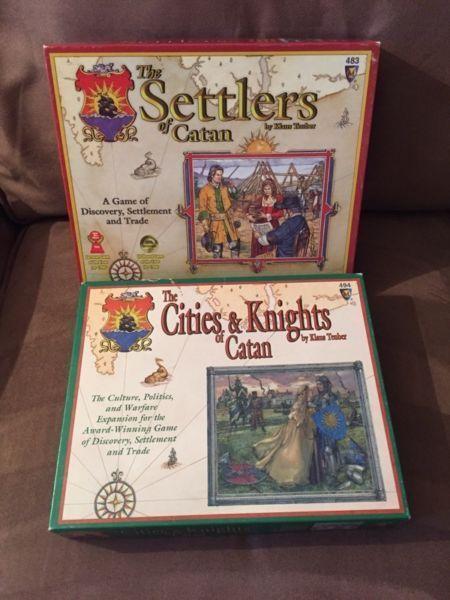 Settlers of Catan + Cities & Knights expansion