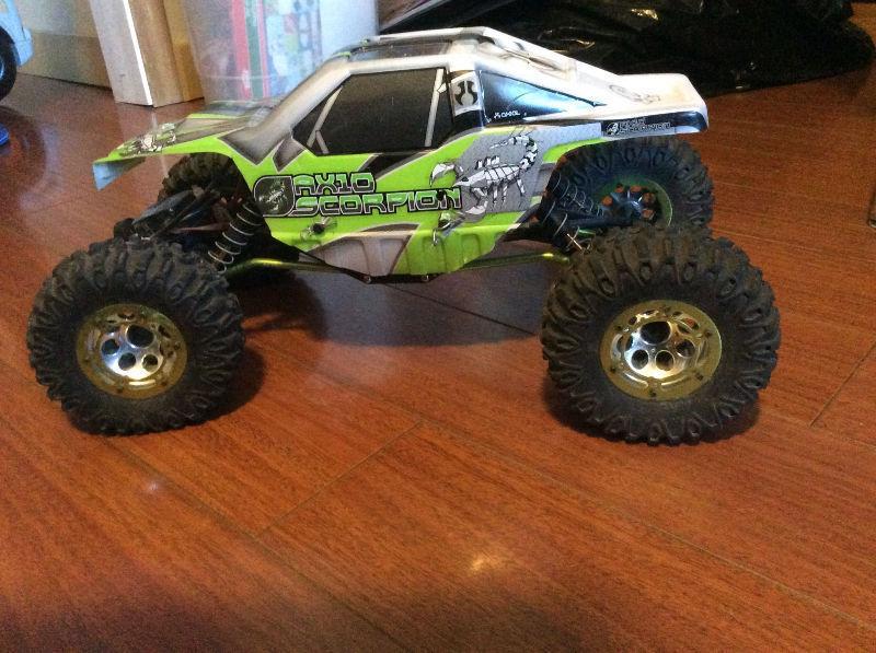 Upgraded Axial Scorpion AX10