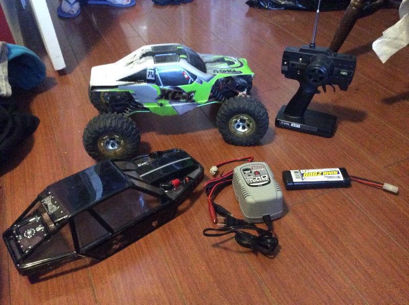 Upgraded Axial Scorpion AX10