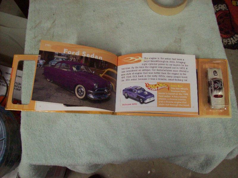 HOT WHEELS TREASURE HUNT BOOK AND CAR