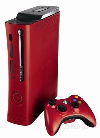 Red Xbox 360 and 360 accessories